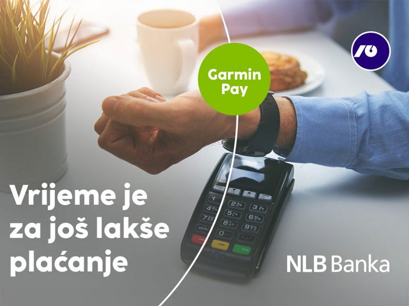 NLB Banka Banja Luka prva na tržištu omogućila plaćanje putem Garmin pametnog sata