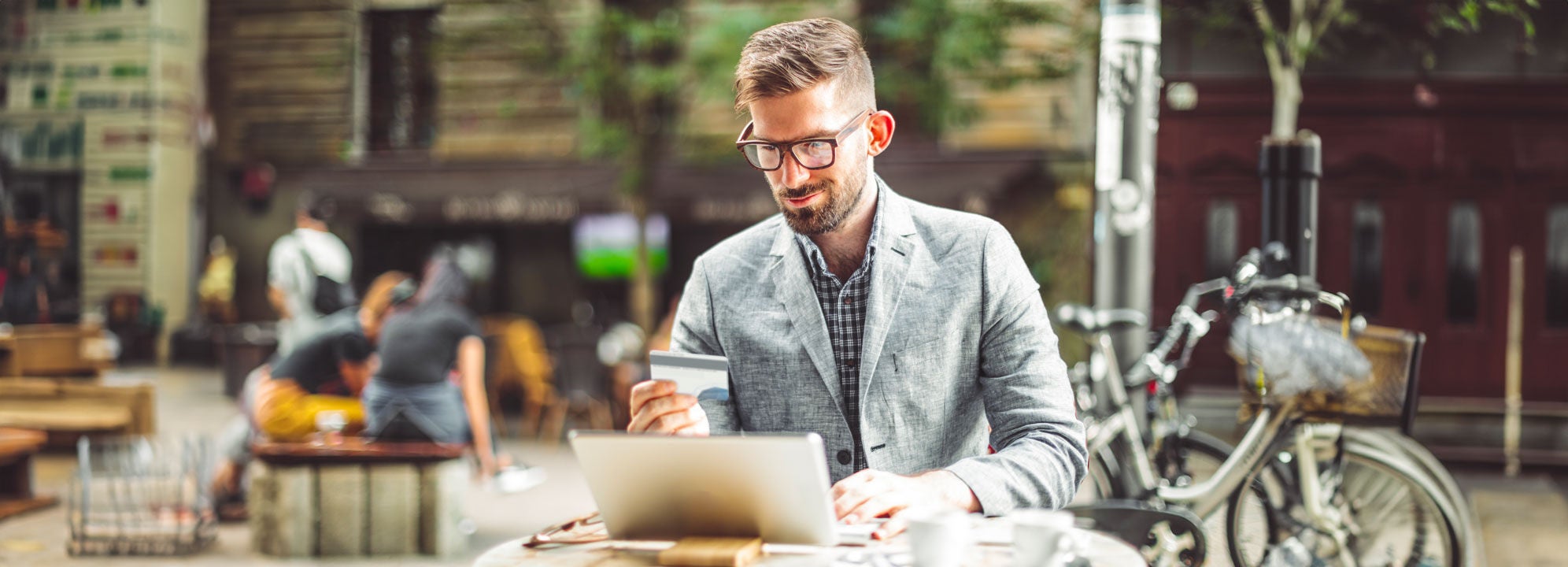 man on laptop