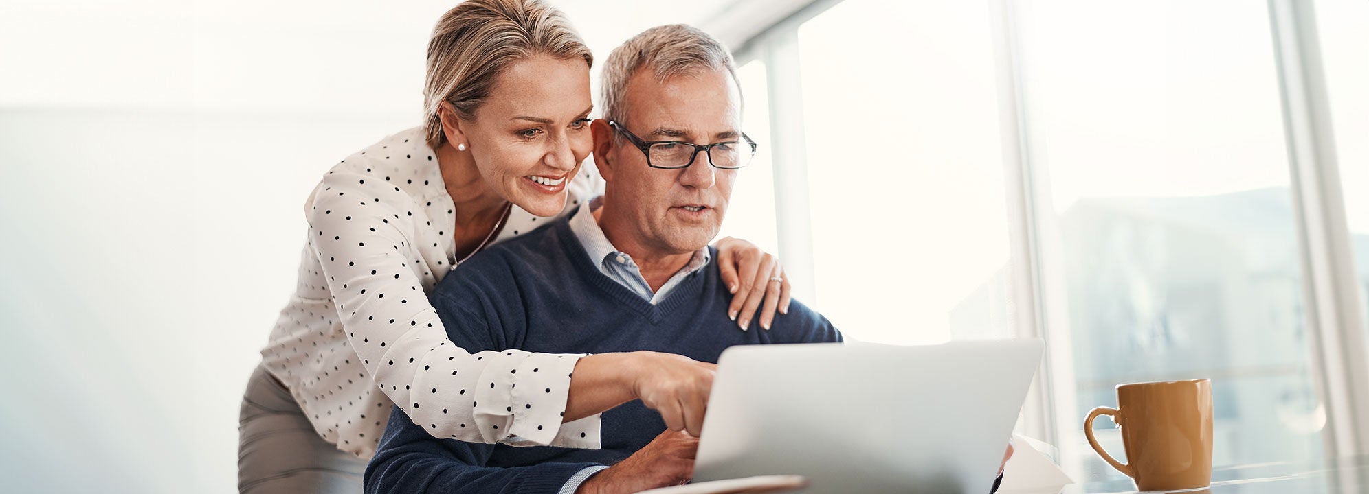 couple on laptop